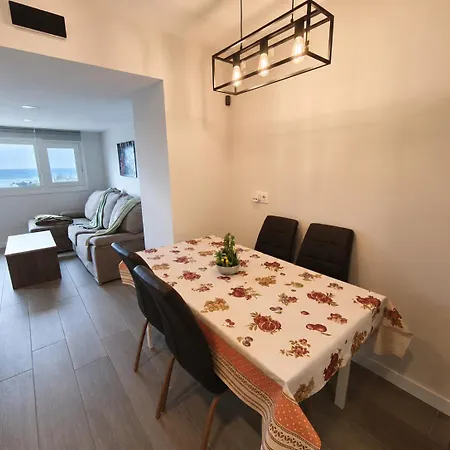 Casa Familiar En La Playa La Maruca Con Barbacoa Шале *